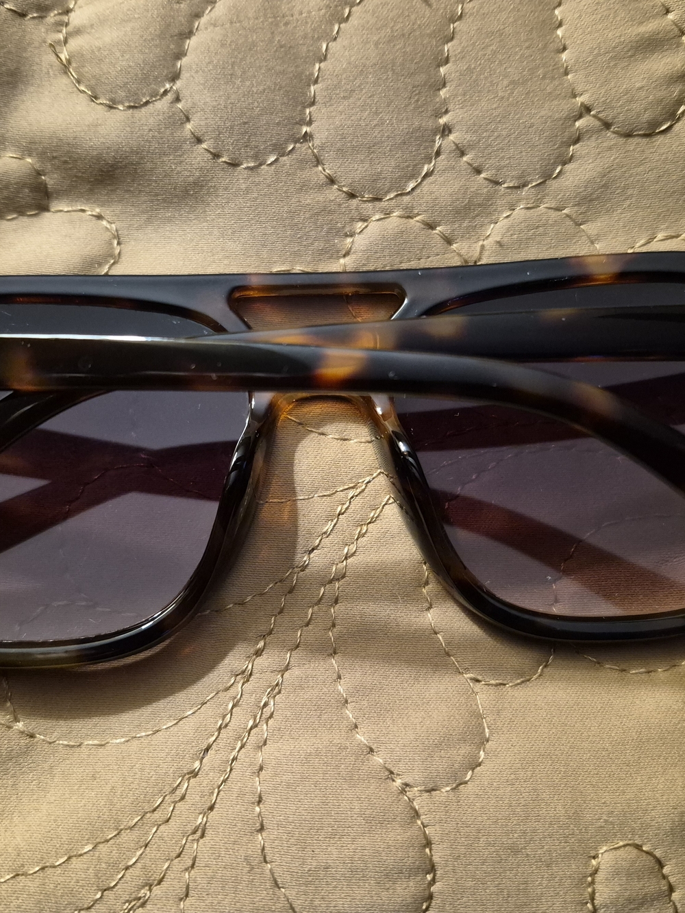 Tortoiseshell Women's Sunglasses - Brown Gradient Lenses